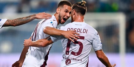 Sassuolo-Torino 0-1: Juric la legge, Pjaca la sigilla!