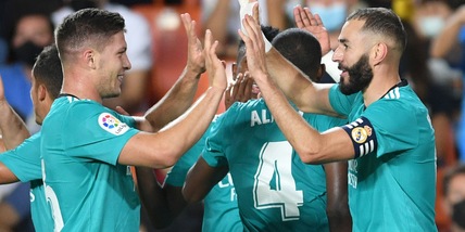 Liga, il Real di Ancelotti rimonta il Valencia nel finale. Solo un pari per Gomez