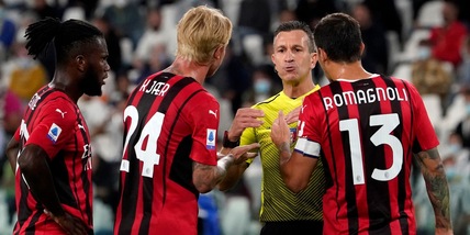 Juve-Milan, la moviola: Doveri, alcuni dubbi ma nessun errore