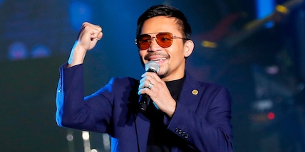 Il pugile Manny Pacquiao si è candidato alla presidenza delle Filippine