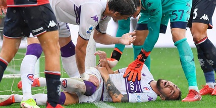 Fiorentina, Castrovilli: "Grazie a tutti. Tornerò più forte"