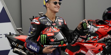 MotoGp, Quartararo: "Prima giornata di test positiva"