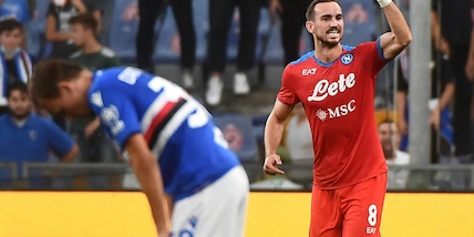 Sampdoria-Napoli 0-4, il tabellino