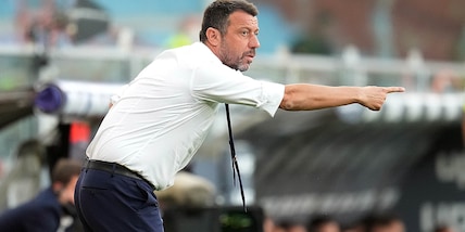 Sampdoria, D'Aversa: "Passivo troppo largo. Ora testa alla Juve"