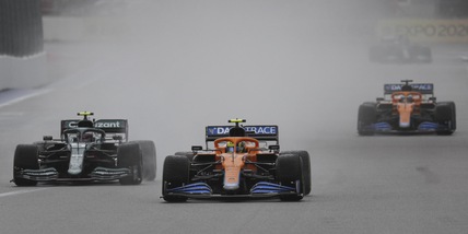 F1, Gp Russia: Lando Norris conquista la pole position davanti a Sainz
