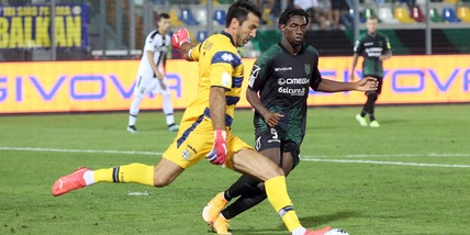 Serie B, mai visto l'1 primo tempo col Parma in campo