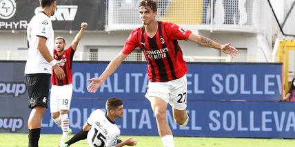Spezia-Milan 1-2, il tabellino