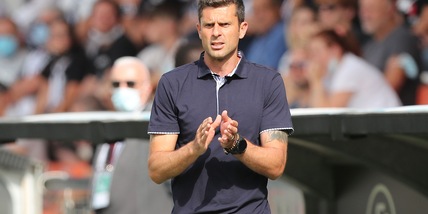 Spezia, Motta: "Dopo il pari dovevamo attaccare, non difenderci"