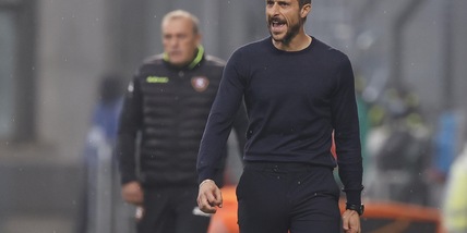 Sassuolo, Dionisi: "Contento per la vittoria, l'abbiamo meritata"