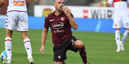 Salernitana in emergenza con lo Spezia: Bonazzoli e Ribery ko