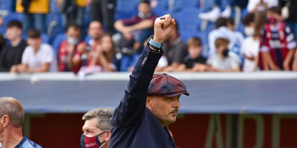 Bologna, Mihajlovic: "Contento per la squadra: grande partita"