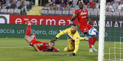 Fiorentina-Napoli 1-2, il tabellino