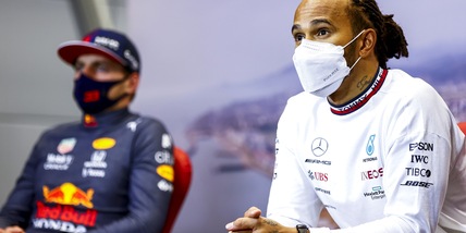 F1, Hamilton: "Verstappen un grande talento, mi piace gareggiare con lui"