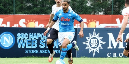Napoli, ancora terapie per Ounas. Lobotka lavora in campo