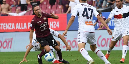 Salernitana, Ribery lavora a parte. Si ferma Bogdan