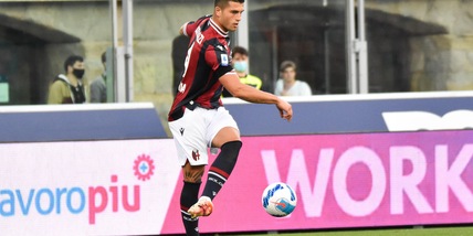 Bologna, Bonifazi fuori un mese: lesione di primo grado al soleo