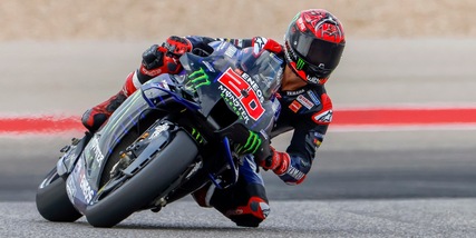 MotoGp, Gp Emilia Romagna: Zarco comanda le libere 1, Rossi 12°