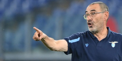 Lazio, Sarri: "Bello allenare questo gruppo. Ci è mancato culo"