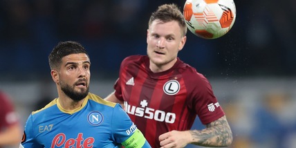 Napoli-Legia Varsavia 3-0, il tabellino