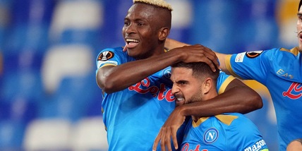 Napoli-Legia Varsavia 3-0: Spalletti fa festa con Insigne, Osimhen e Politano