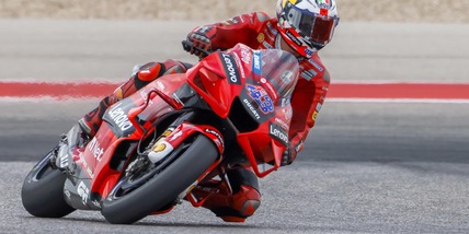 MotoGp, Gp Emilia Romagna: Miller avanti nelle libere 2, Rossi 22°