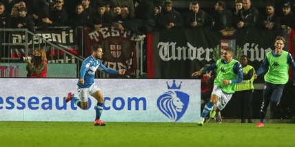 Serie B, il Brescia di misura sulla Cremonese: 1-0 firmato Spalek