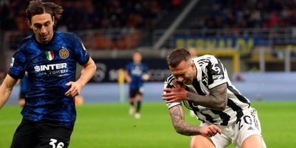 Inter-Juve: cosa è successo alla spalla di Bernardeschi dopo il contatto con Darmian