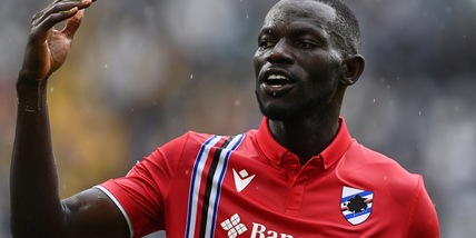 Sampdoria in campo verso l'Atalanta: personalizzato per Colley