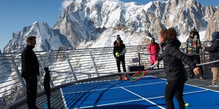 Paolini-Samsonova da record: tennis sul Bianco a 3.466 metri