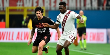 Milan-Torino 1-0, il tabellino
