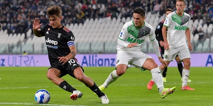 Juve-Sassuolo 1-2, il tabellino