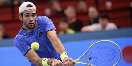 Atp Vienna, Berrettini batte Basilashvili e vola ai quarti