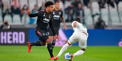 Moviola Juve-Sassuolo, McKennie parte da dietro: regolare il gol dell’1-1