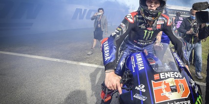 MotoGp, Quartararo: "Pensavo non sarei mai stato in grado di guidare la Yamaha"