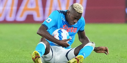 Napoli, si ferma Osimhen: risentimento muscolare