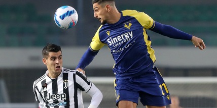 Verona-Juve 2-1, il tabellino