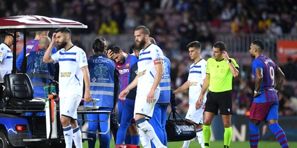 Barcellona, spavento Aguero: colpito da aritmia cardiaca