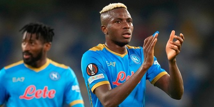 Napoli, esami per Osimhen: solo contrattura