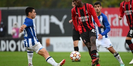 Youth League, terza sconfitta per il Milan: il Porto vince 1-0