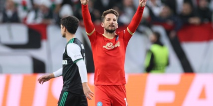 Legia Varsavia-Napoli 1-4: Spalletti è primo. Mertens ritrova il gol