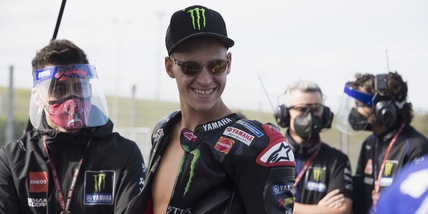 F1, Quartararo: "Sarà strano non rivedere in pista Valentino Rossi"