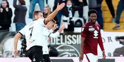 Spezia-Torino 1-0: Sala piega Juric