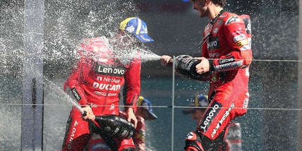 MotoGp, Bagnaia: "Mi sono divertito, sono molto felice"