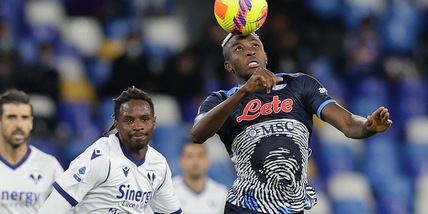 Napoli-Verona 1-1, il tabellino