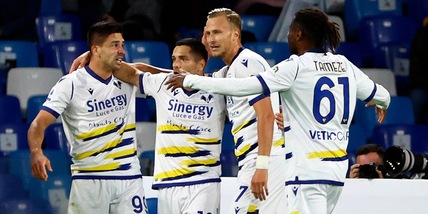 Napoli-Verona 1-1: Simeone ancora a segno, Tudor ferma Spalletti