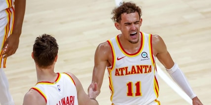 Nba, le prodezze di Gallinari non bastano ad Atlanta. Jokic e Doncic show