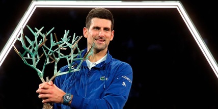 Parigi-Bercy, vince Djokovic: Medvedev ko in tre set