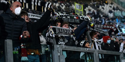 Lazio-Juve, settore ospiti esaurito: aperta la Curva Sud