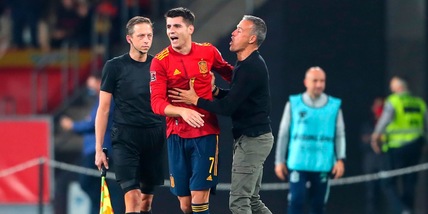 Spagna, Luis Enrique loda Morata: "Felice per lui, ha grandi qualità"