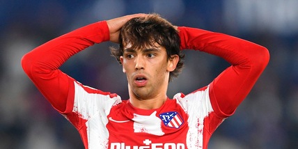 Atletico Madrid, Joao Felix ko: salterà la sfida con il Milan